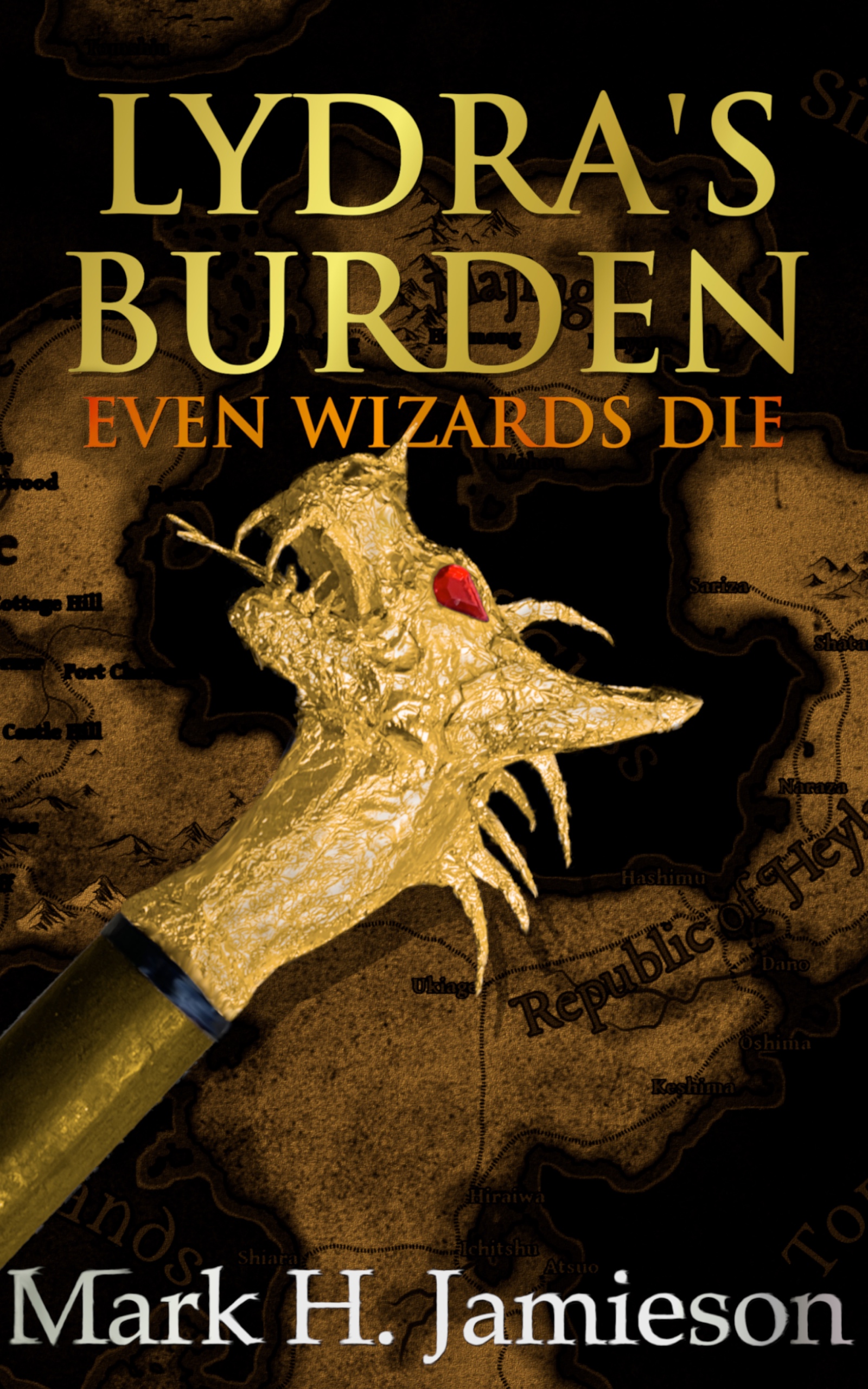 Lydra's Burden - Cover